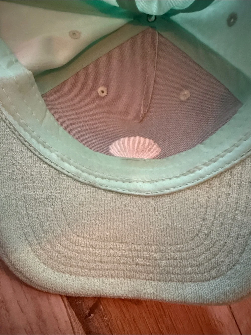 Sunshine Tienda mint Green Shell terry cap